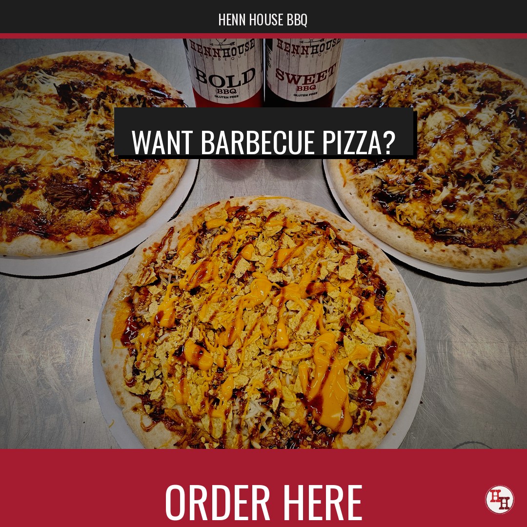 Want barbecue pizza? Order here