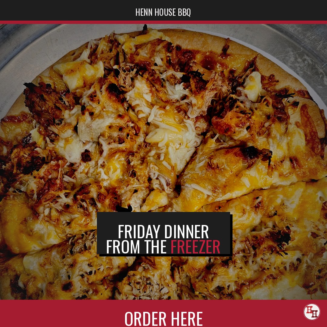 Friday dinner from the freezer