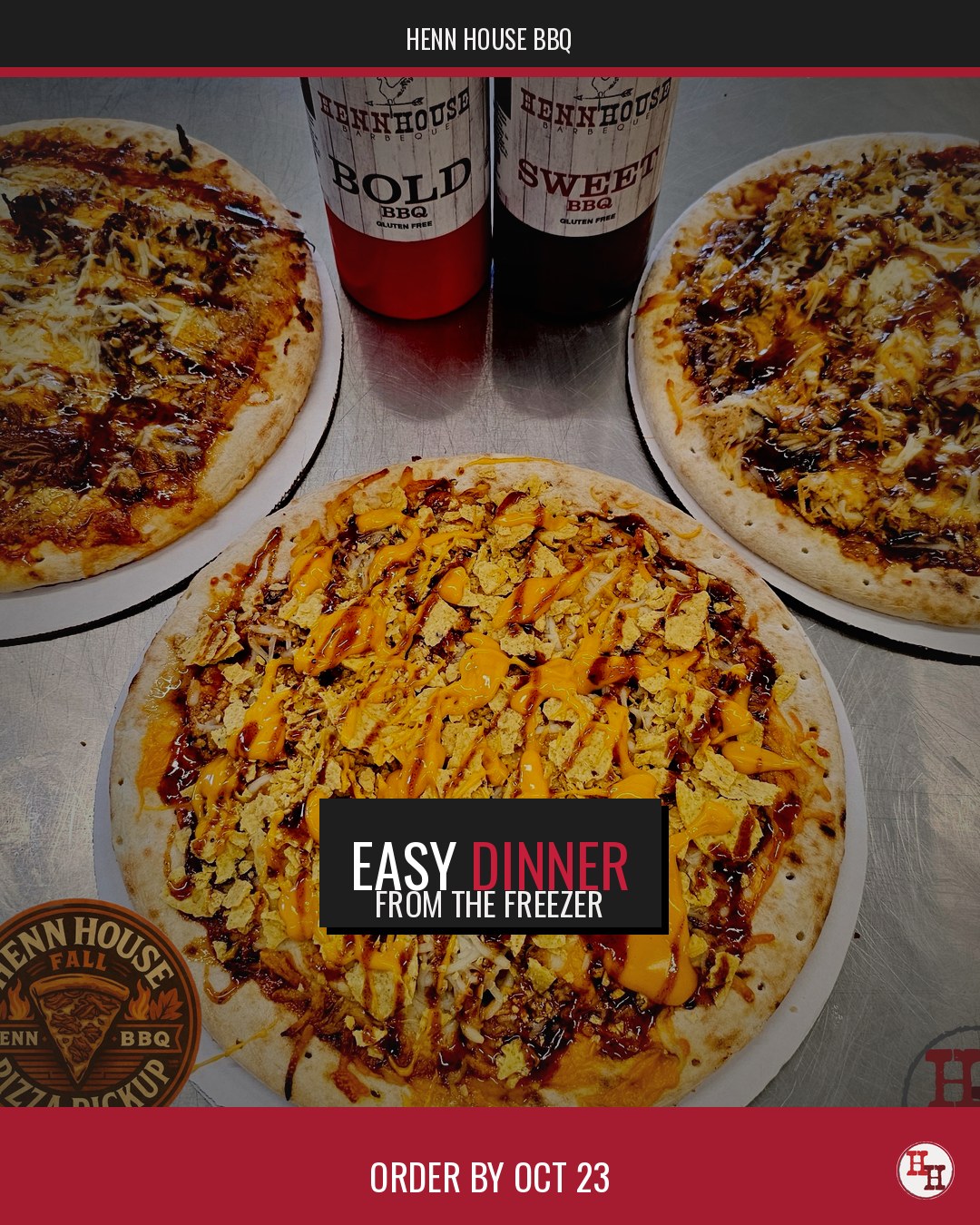 Easy dinner from the freezer