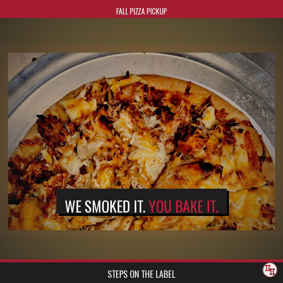 We smoked it. You bake it.